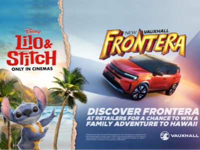 Vauxhall Launches New Frontera with Disney’s Lilo & Stitch – Win a Family Holiday to Hawai‘i!
